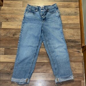 Universal threads highest straight angle Jeans size 8R